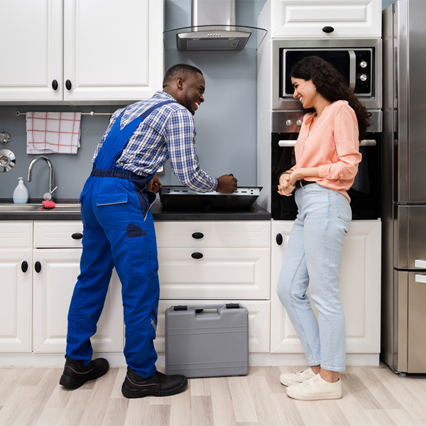 can you provide an estimate for cooktop repair before beginning any work in Amana Iowa